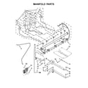 Whirlpool WEG760H0DE0 manifold parts diagram