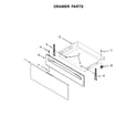 Whirlpool WFC310S0EB0 drawer parts diagram