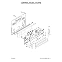 KitchenAid KFES530ESS1 control panel parts diagram