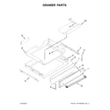 KitchenAid KFES530ESS1 drawer parts diagram