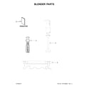 KitchenAid KHBC212ER0 blender parts diagram