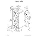 Maytag MFT2778EEZ01 cabinet parts diagram