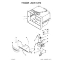 Maytag MFT2778EEZ01 freezer liner parts diagram