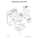 KitchenAid KBFN502EPA02 refrigerator liner parts diagram
