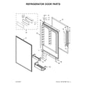 KitchenAid KBBL306ESS01 refrigerator door parts diagram