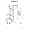 Jenn-Air JFC2290REP00 cabinet parts diagram