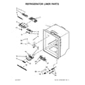 Jenn-Air JFC2290REP00 refrigerator liner parts diagram