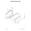 Maytag YMER6600FW0 control panel parts diagram