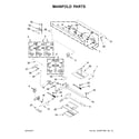 Whirlpool WGG745S0FH00 manifold parts diagram