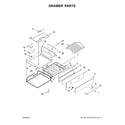 KitchenAid KSGB900EWH0 drawer parts diagram