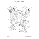 Whirlpool XCEM2765FQ0 bulkhead parts diagram