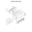 KitchenAid KFGS530ESS0 control panel parts diagram