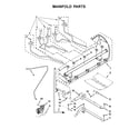 KitchenAid KFGS530ESS0 manifold parts diagram
