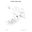 Jenn-Air JJW2427DB01 control panel parts diagram