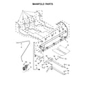 Whirlpool WFG715H0ES0 manifold parts diagram