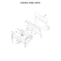 Whirlpool WFE775H0HW0 control panel parts diagram