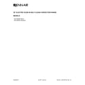Jenn-Air JES1450DB0 cover sheet diagram