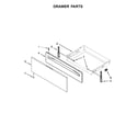 Whirlpool WFG515S0ES0 drawer parts diagram