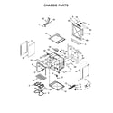 Whirlpool YWEE510S0FW0 chassis parts diagram