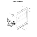 Whirlpool WDT970SAHW0 inner door parts diagram