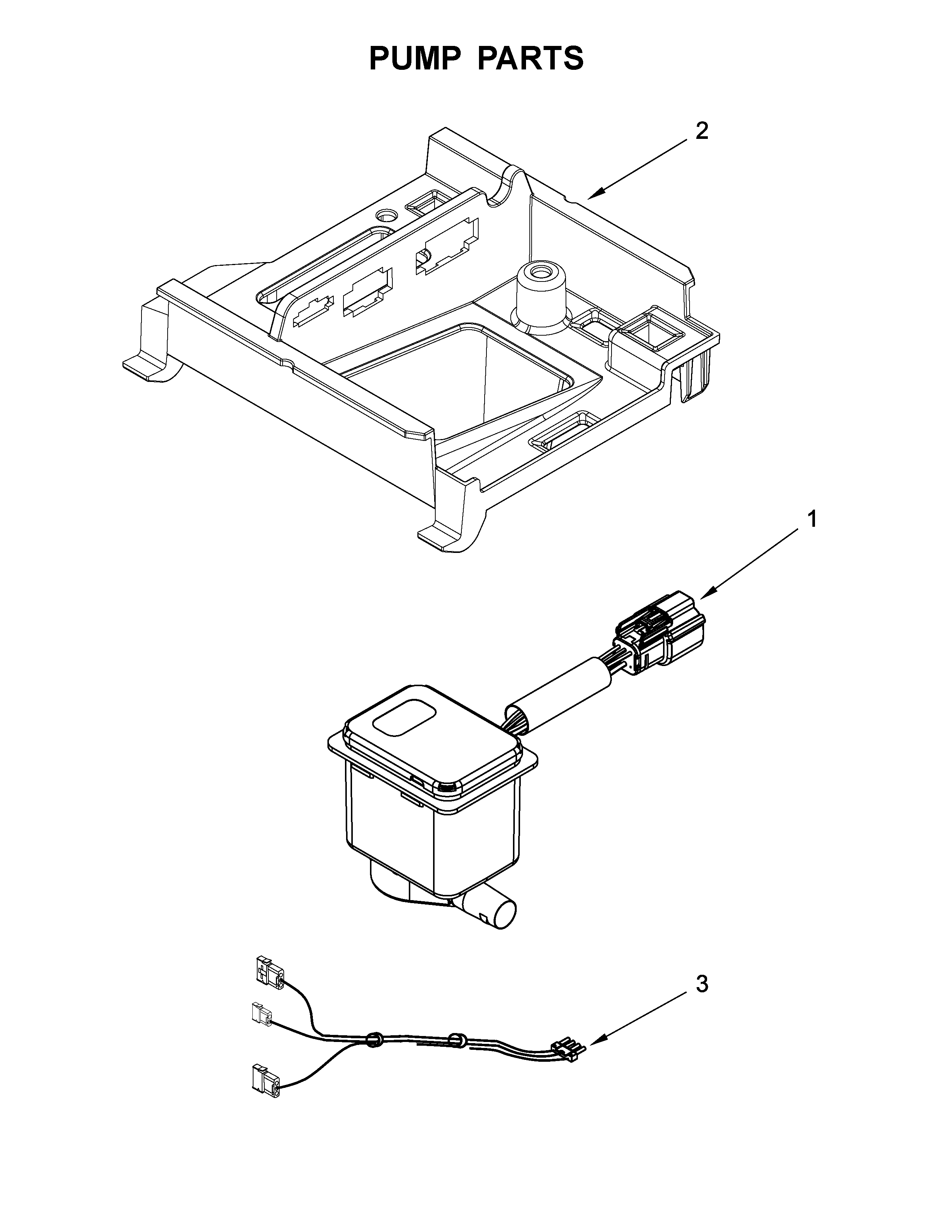 KitchenAid KUIX305ESS1 pump parts diagram