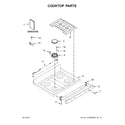 Maytag MGR8600DS0 cooktop parts diagram