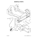Maytag MGR8600DS0 manifold parts diagram