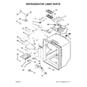 Whirlpool WRF736SDAB14 refrigerator liner parts diagram
