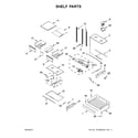 Whirlpool WRF736SDAB14 shelf parts diagram