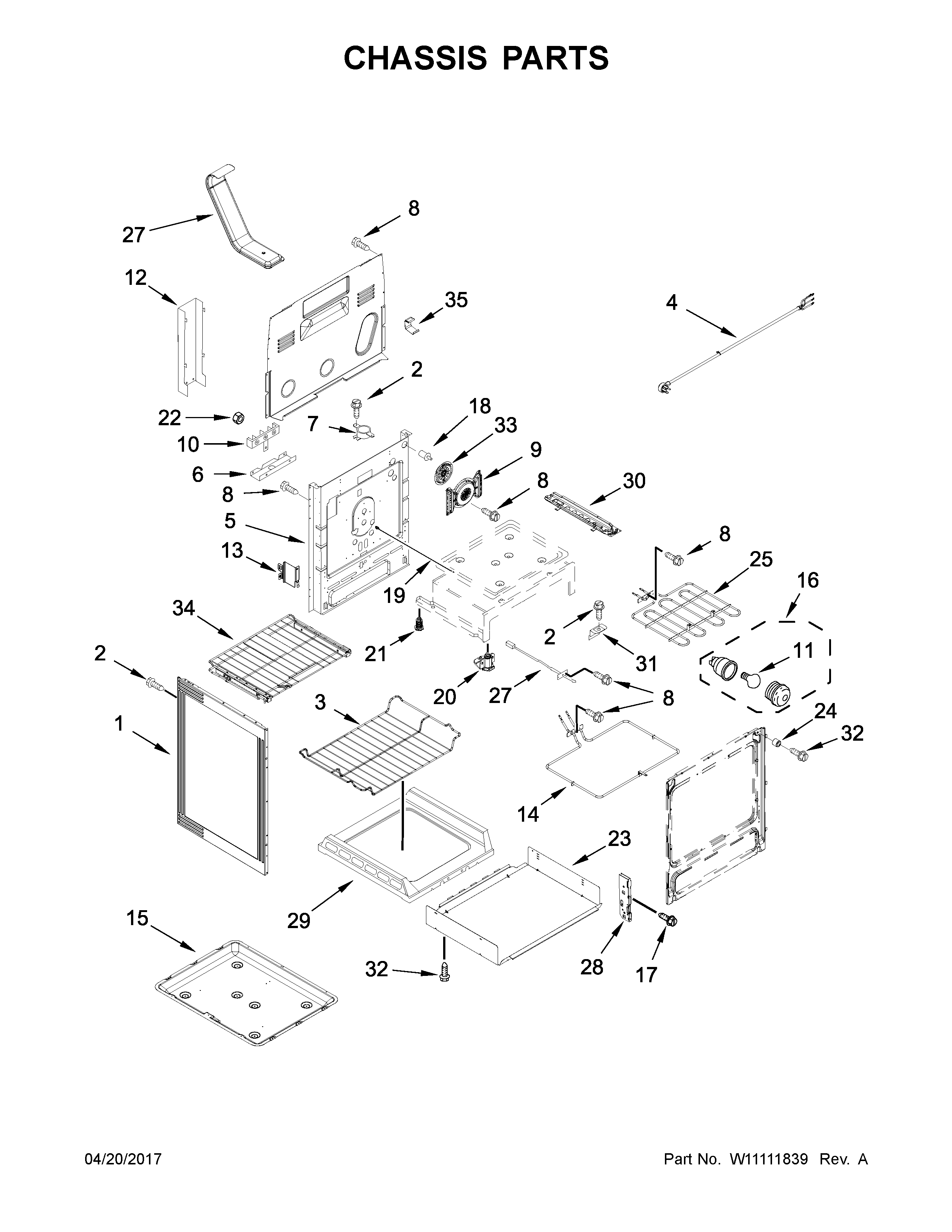 KitchenAid YKFEG510ESS2 chassis parts diagram