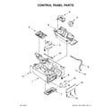 KitchenAid KUIX505EBS1 control panel parts diagram