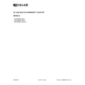 Jenn-Air JGD3430BS00 cover sheet diagram