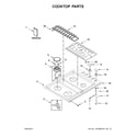 Jenn-Air JGD3430BS00 cooktop parts diagram