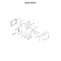 Jenn-Air JGS1450FB0 door parts diagram