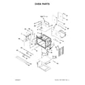 Whirlpool WOD77EC0HB00 oven parts diagram