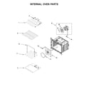 Whirlpool WOD77EC0HB00 internal oven parts diagram