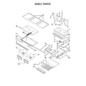 Maytag MFI2269DRM00 shelf parts diagram