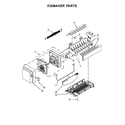 Maytag MFI2269DRM00 icemaker parts diagram