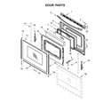 Amana ACR4503SFW1 door parts diagram