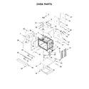 Whirlpool WOD97EC0HZ00 oven parts diagram