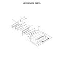 Maytag MGT8800FZ00 upper door parts diagram