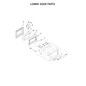 Maytag MGT8800FZ00 lower door parts diagram
