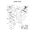 Maytag MEDB955FC0 cabinet parts diagram