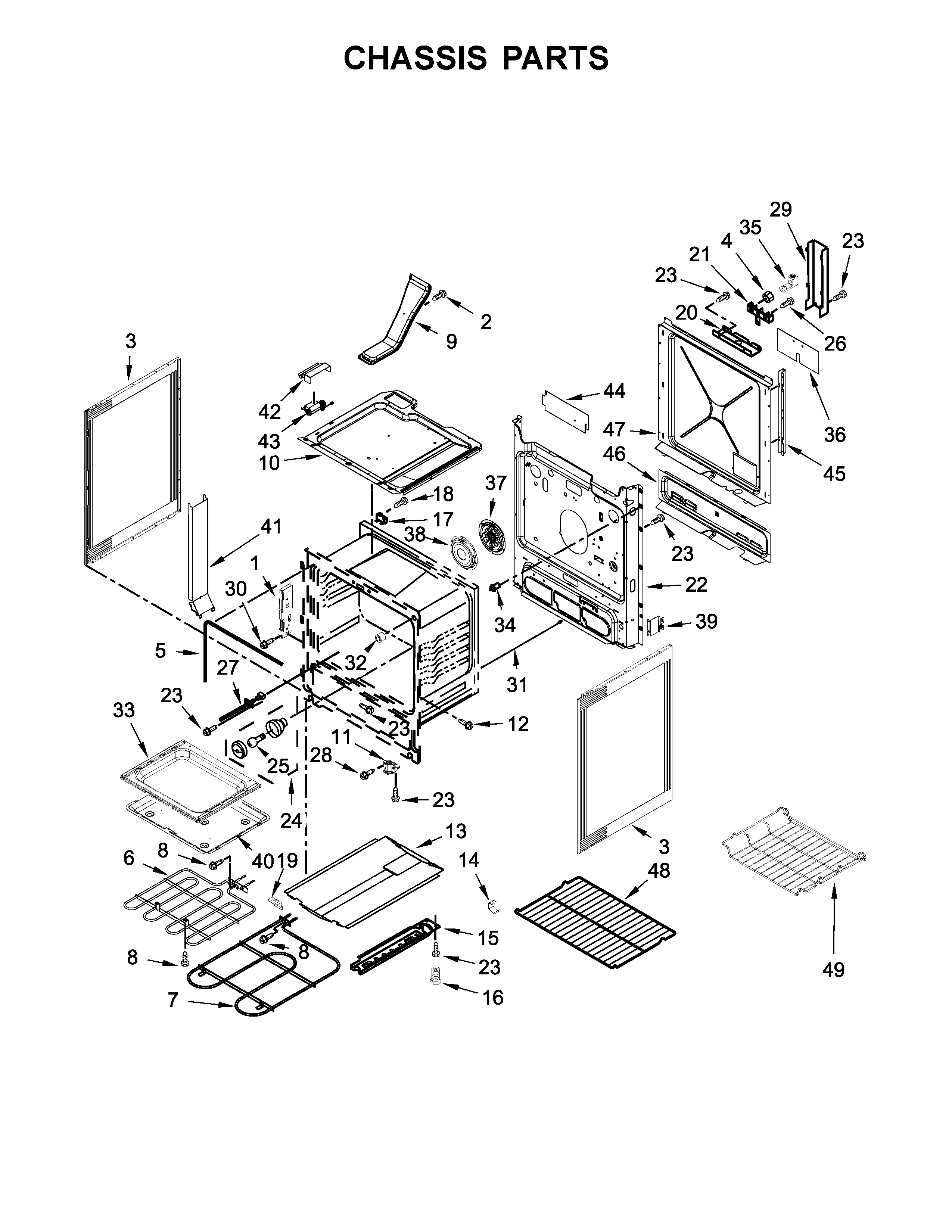 Ikea IEL730CS1 chassis parts diagram