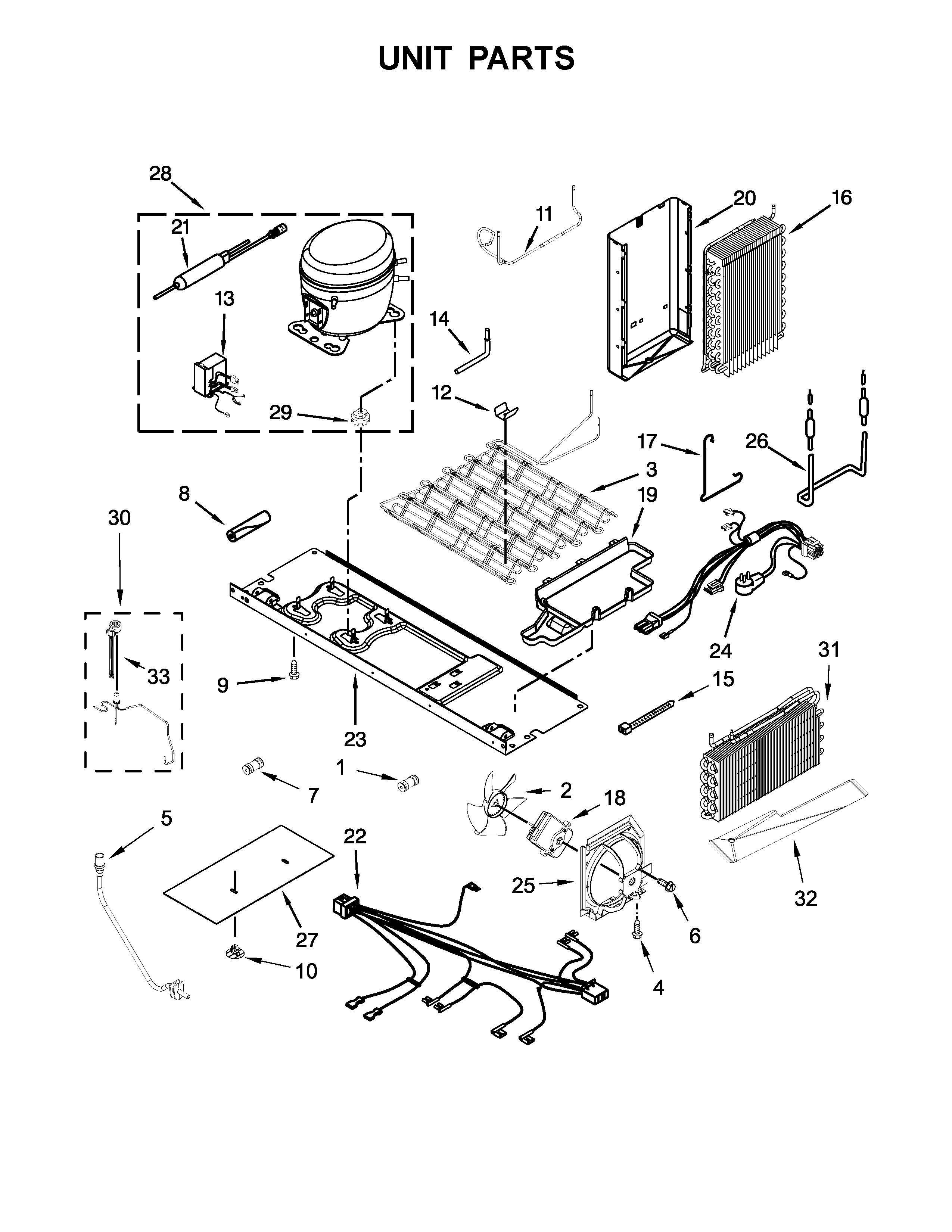 KitchenAid KRSC503EBS00 unit parts diagram