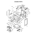 Whirlpool YWFE520S0FW1 chassis parts diagram