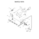 Amana AGR5330BAW2 manifold parts diagram