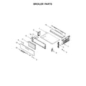 Amana AGR5330BAB3 broiler parts diagram