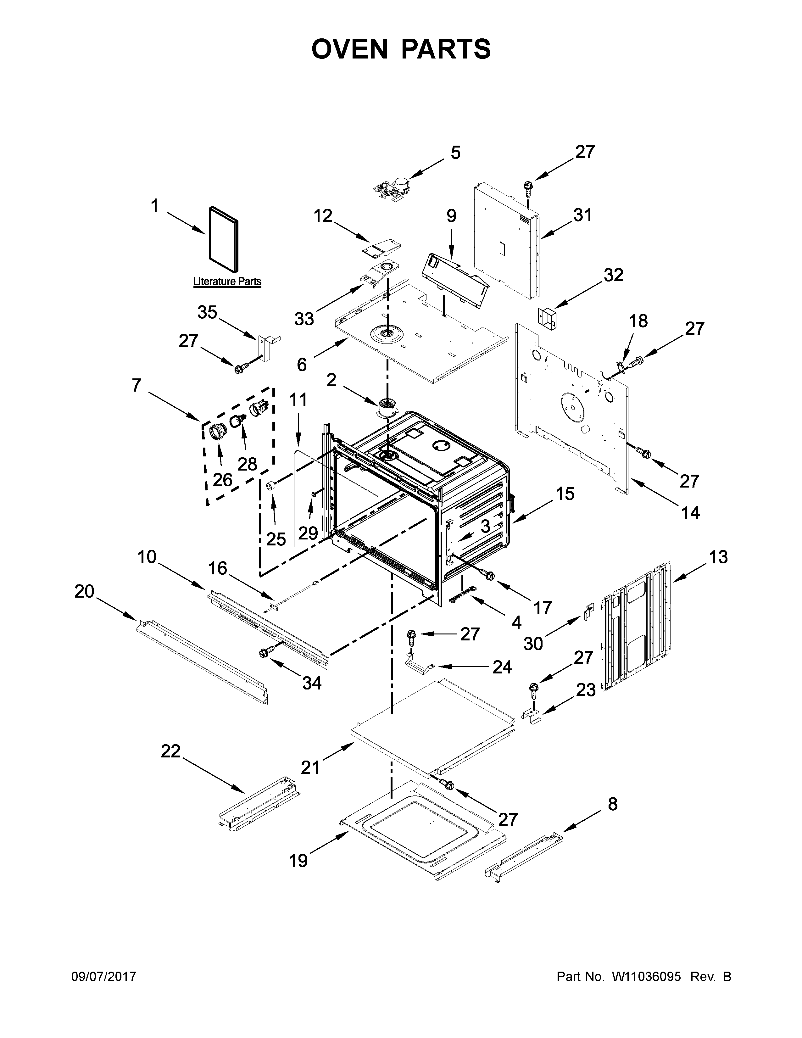 Maytag MMW9730FZ02 oven parts diagram