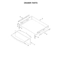 Whirlpool WFG975H0HV0 drawer parts diagram